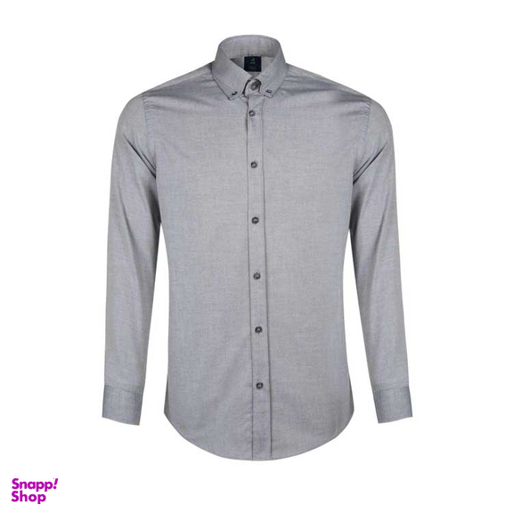 پیراهن مردانه آر ان اس (RNS) کد 12200872 رنگ طوسی تیره