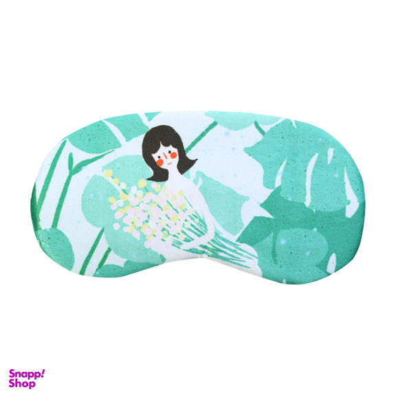 چشم بند کمپرس دار طرح دختر گل به دست کد R215311