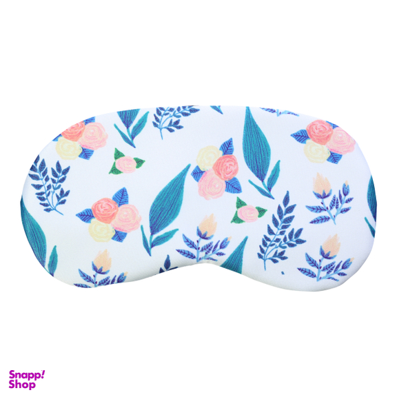 چشم بند کمپرس دار طرح گل و برگ کد R215318