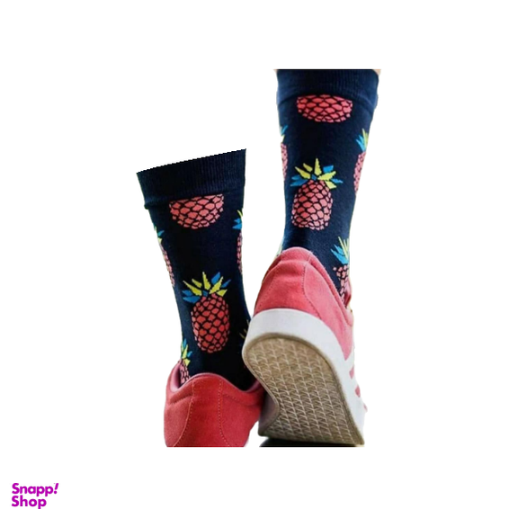 جوراب ساقدار زنانه ملورین (Melorin) طرح آناناس