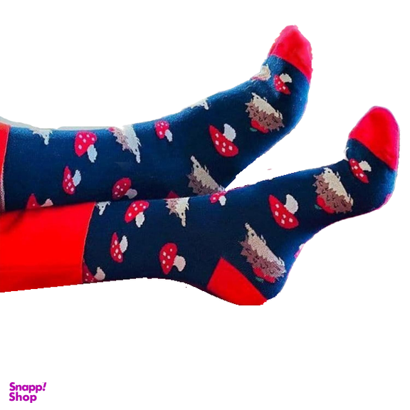 جوراب ساقدار زنانه ملورین طرح قارچ