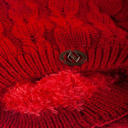 شال نیلیا رنگ قرمز