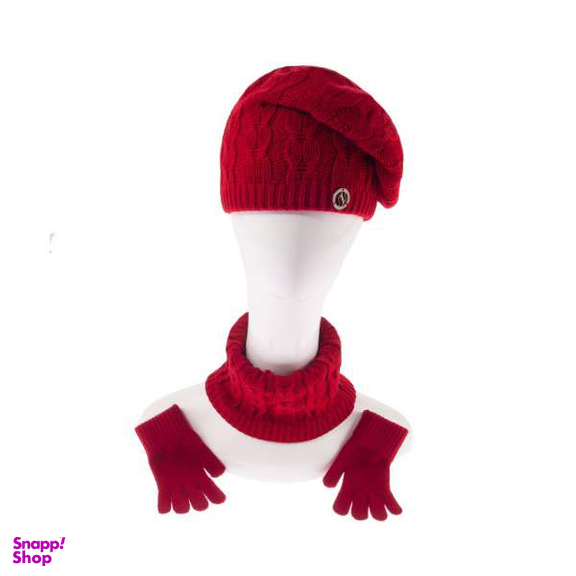 شال نیلیا رنگ قرمز