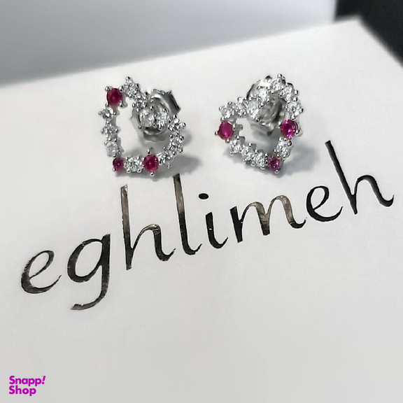 گوشواره نقره زنانه اقلیمه (Eghlimeh) کد EN338
