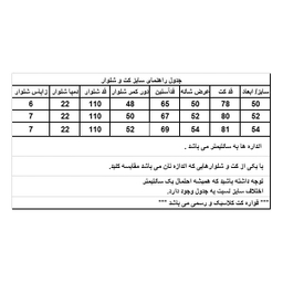 کت و شلوار مردانه مدل جودون کد JAR رنگ آبی روشن