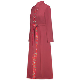 مانتو ژانت1 زرشکی