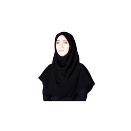 مقنعه کرپ ساده شهر حجاب مدل 90