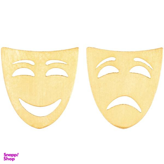 گوشواره طلا 18 عیار رزا مدل EG28