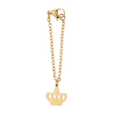آویز ساعت طرح تاج کد AWD94