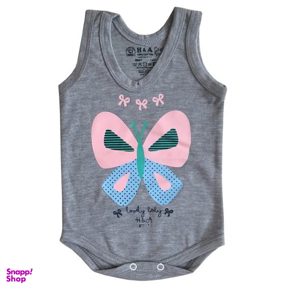 بادی نوزادی اچ اند ای طرح پروانه کد 303