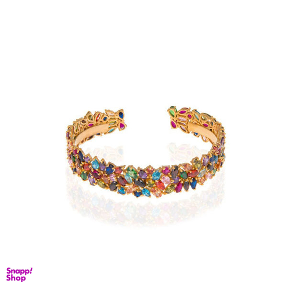 دستبند طلا 18 عیار زنانه کاپانی مدل KB005