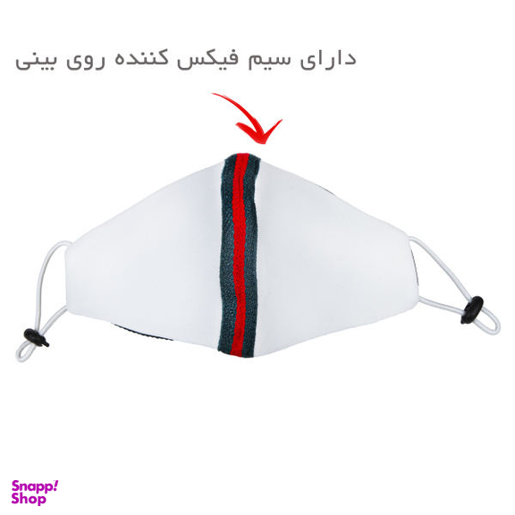 ماسک تزیینی مدل MSK214W0 بسته 2 عددی غیر اصل