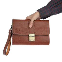 کیف پاسپورتی مردانه رویال چرم کد P10