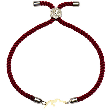 گردنبند نقره مردانه ترمه 1 مدل آبتین کد ma 1050