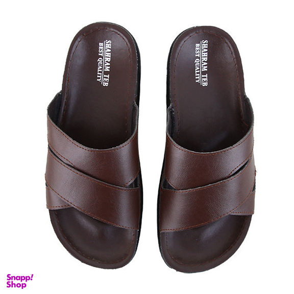 صندل مردانه شهرام طب مدل سرشار رنگ قهوه ای