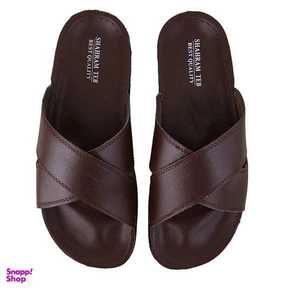 صندل مردانه شهرام طب مدل سالار رنگ قهوه ای