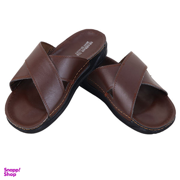 صندل مردانه شهرام طب مدل سالار رنگ قهوه ای