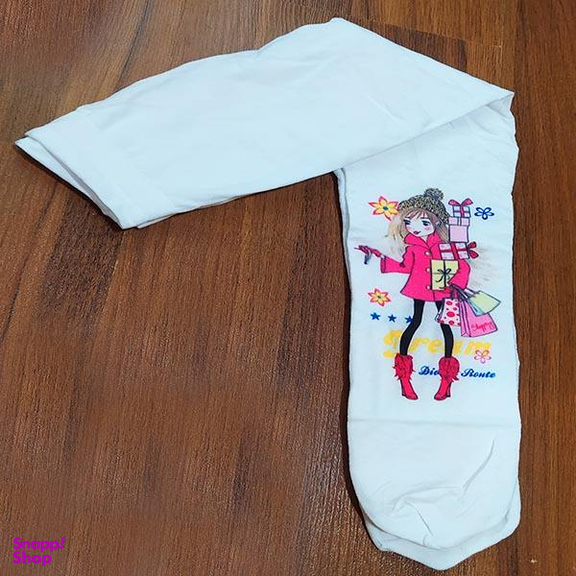 جوراب شلواری دخترانه مدل Pinky