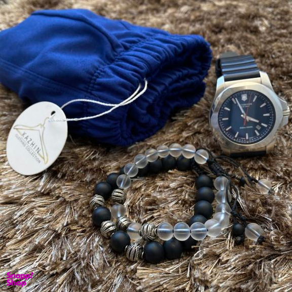شورت مردانه کژین دوخت مدل ML-blu001 رنگ سرمه ای