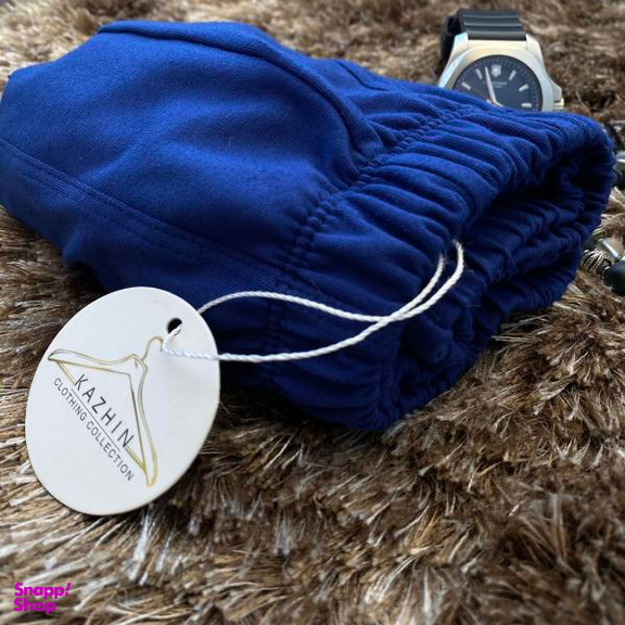 شورت مردانه کژین دوخت مدل ML-blu001 رنگ سرمه ای
