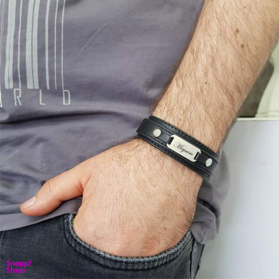 دستبند نقره مردانه ترمه 1 مدل میثم کد 331 DCN