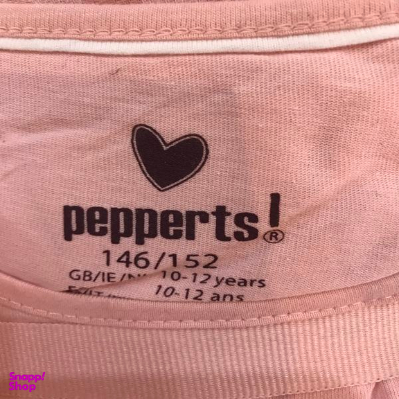 ست تی شرت آستین بلند و شلوار دخترانه پیپرتس مدل 8085