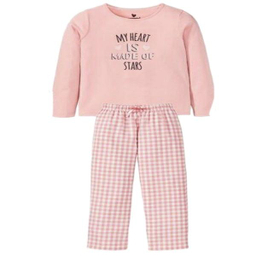 ست تی شرت آستین بلند و شلوار دخترانه پیپرتس مدل 8085