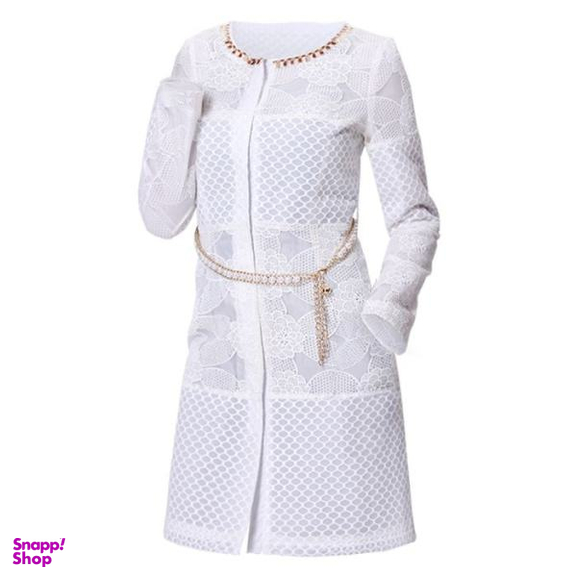 مانتو زیبا سفید