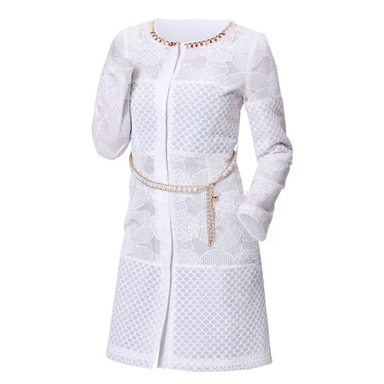 مانتو زیبا سفید