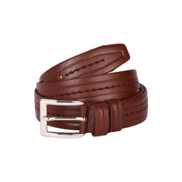 کمربند طرح دار رویال چرم کد M57-Brown