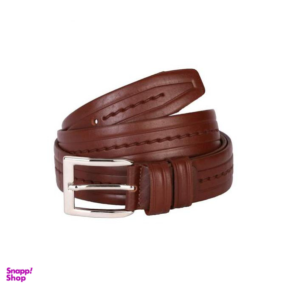 کمربند طرح دار رویال چرم کد M57-Brown