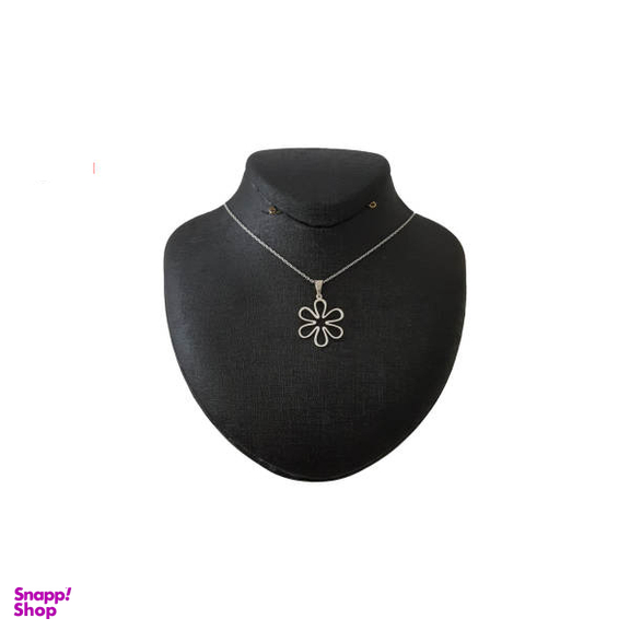 گردنبند نقره ترمه مدل شبدر کد AC334