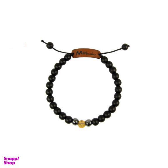 دستبند طلا 18عیار مردانه مانچو مدل BFG556