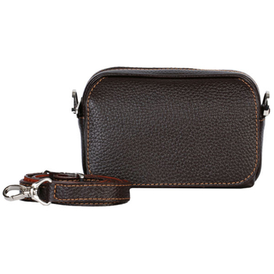 کیف دوشی رویال چرم کدW60-DarkBrown