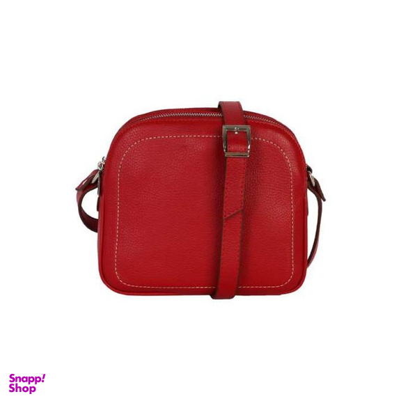 کیف دوشی رویال چرم کد W61-Red