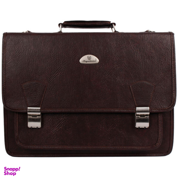 کیف اداری مردانه رویال چرم کد BF3-DarkBrown
