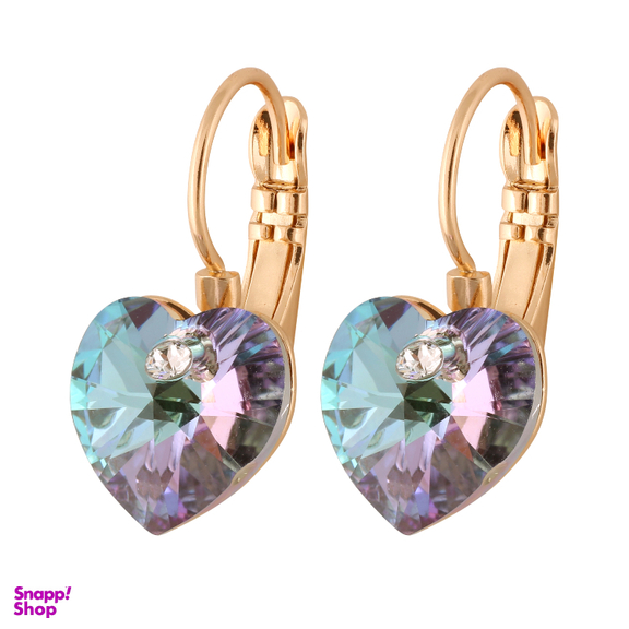 گوشواره زنانه سواروسکی مدل قلب کد E3833