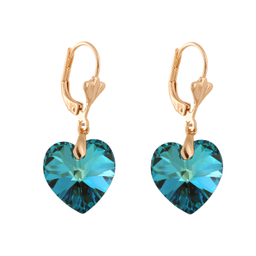 گوشواره زنانه سواروسکی مدل قلب کد E3839