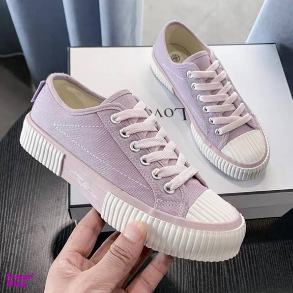 کتانی وارداتی زنانه دیوید جونز (David Jones) مدل Kane 8279 رنگ یاسی