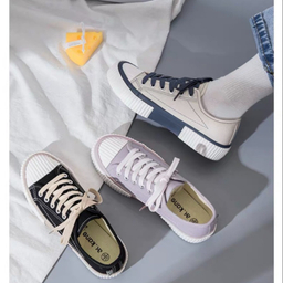 کتانی وارداتی زنانه دیوید جونز (David Jones) مدل Kane 8279 رنگ یاسی