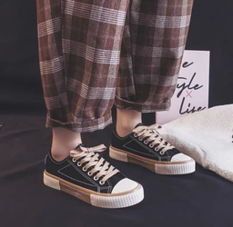 کتانی وارداتی زنانه دیوید جونز (David Jones) مدل Kane 8279 رنگ مشکی