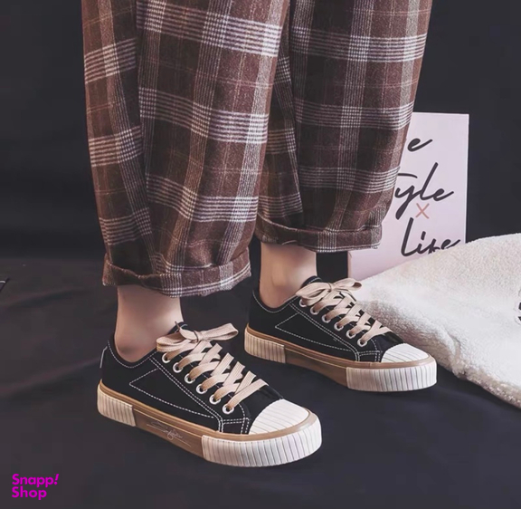 کتانی وارداتی زنانه دیوید جونز (David Jones) مدل Kane 8279 رنگ مشکی