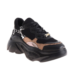 کتانی زنانه دیوید جونز (David Jones) مدل BambI B115 رنگ مشکی