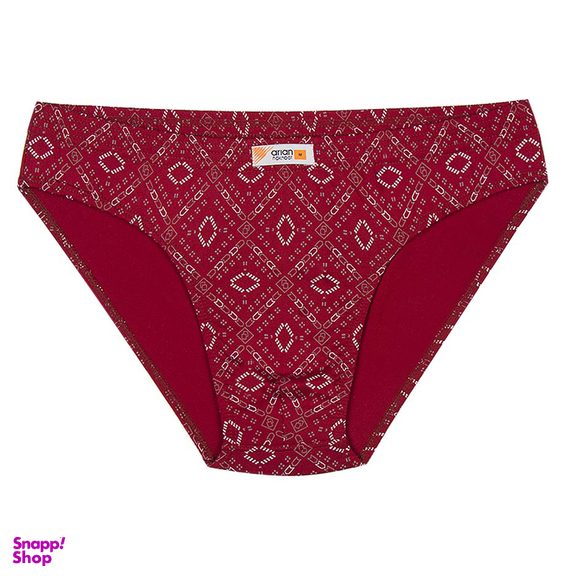 شورت اسلیپ مردانه آریان نخ باف کد a1361 رنگ قرمز