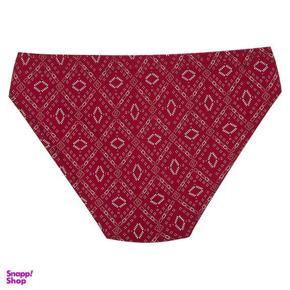 شورت اسلیپ مردانه آریان نخ باف کد a1361 رنگ قرمز