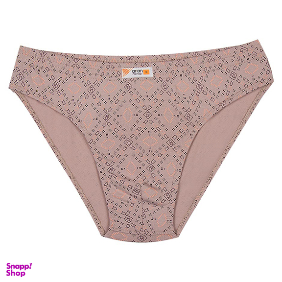 شورت اسلیپ مردانه آریان نخ باف کد a1361 رنگ کرم روشن