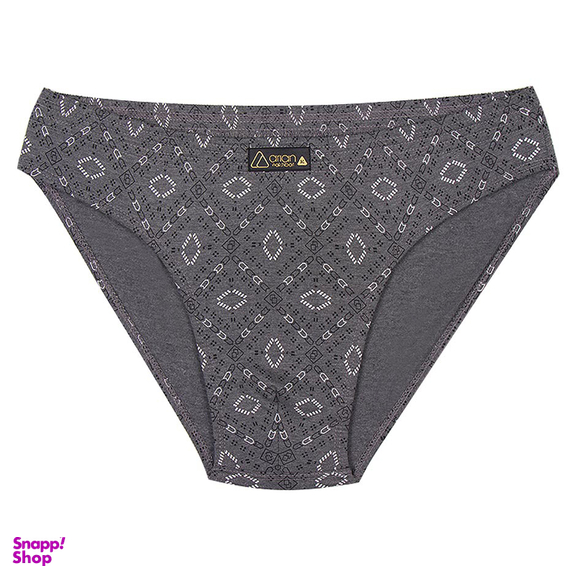 شورت اسلیپ مردانه آریان نخ باف کد a1361 رنگ نوک مدادی