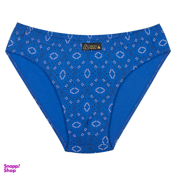 شورت اسلیپ مردانه آریان نخ باف کد a1361 رنگ آبی