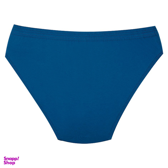 شورت اسلیپ مردانه تکه دوزی آریان نخ باف کد a1320 رنگ آبی روشن-تیره