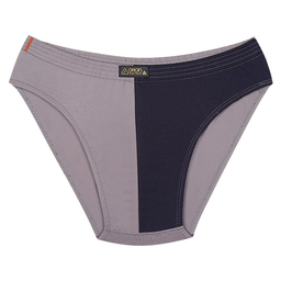 شورت اسلیپ مردانه تکه دوزی آریان نخ باف کد a1320 رنگ ذغالی-نوک مدادی